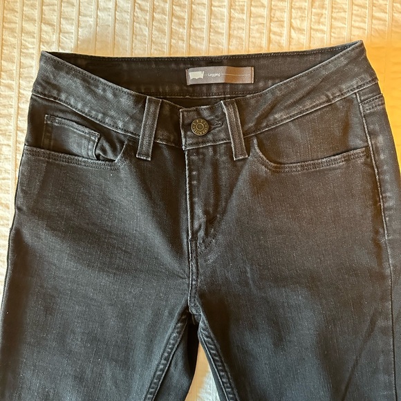 Levi Black Jean Leggings - Picture 2 of 4